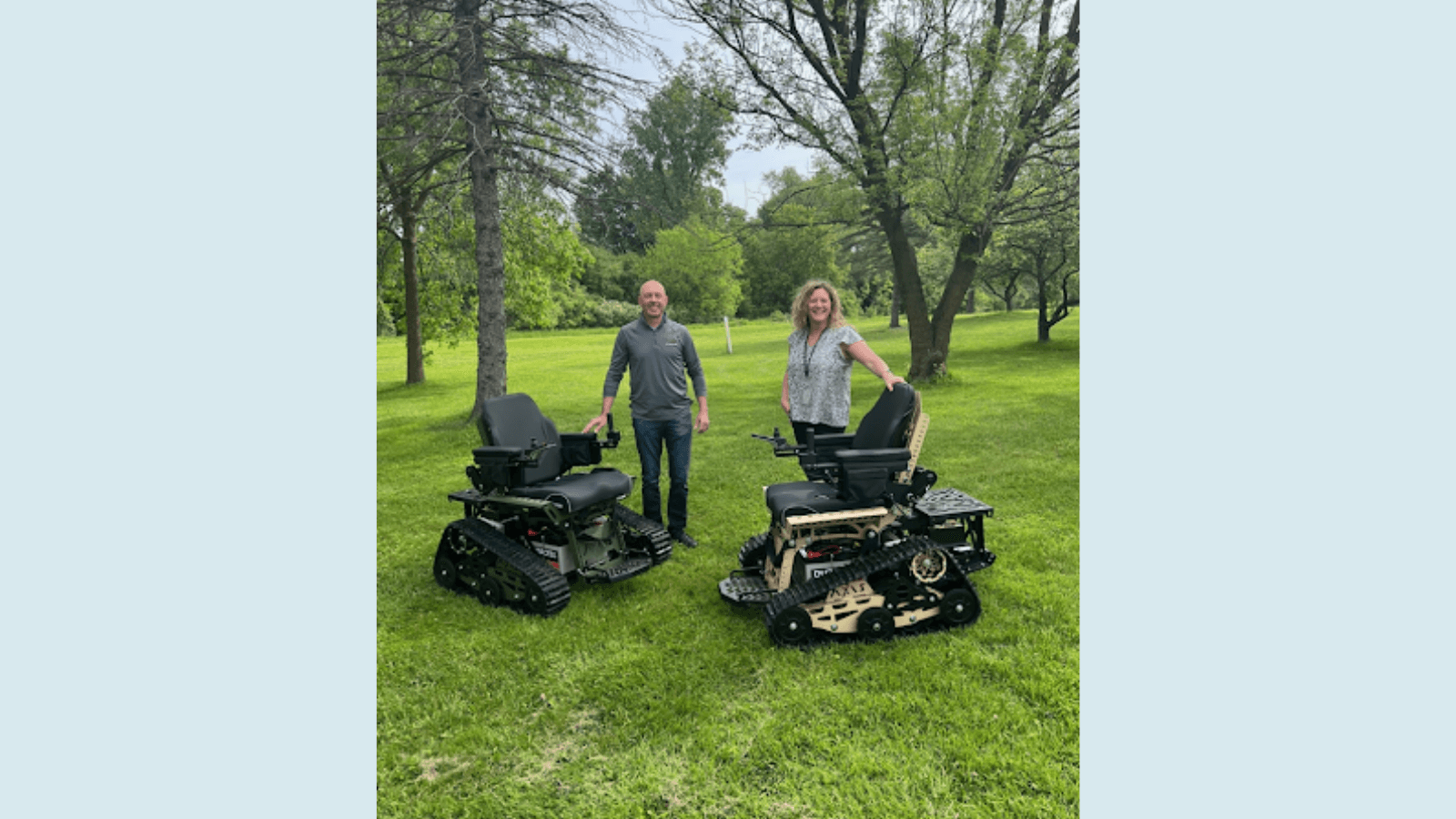 Track wheelchairs allow more access to nature trails in Outagamie County