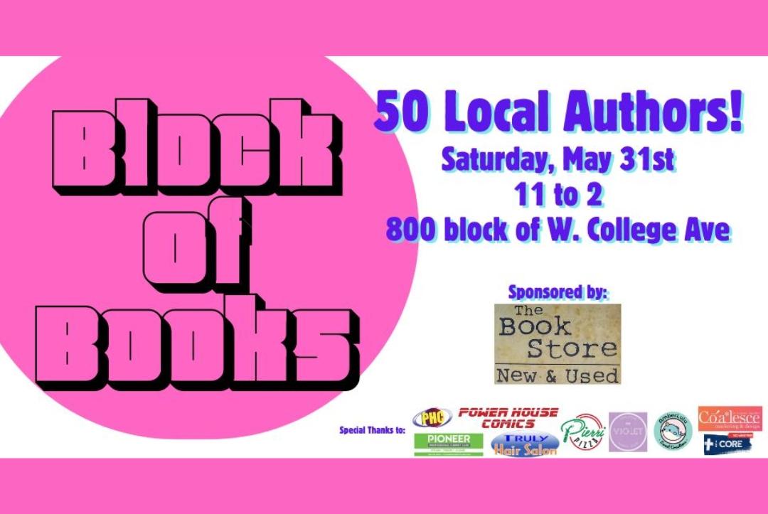 Block of Books - Local Author Fair