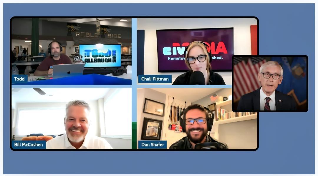 Gov. Evers Won’t Run Again: Live Civic Media Panel Discussion