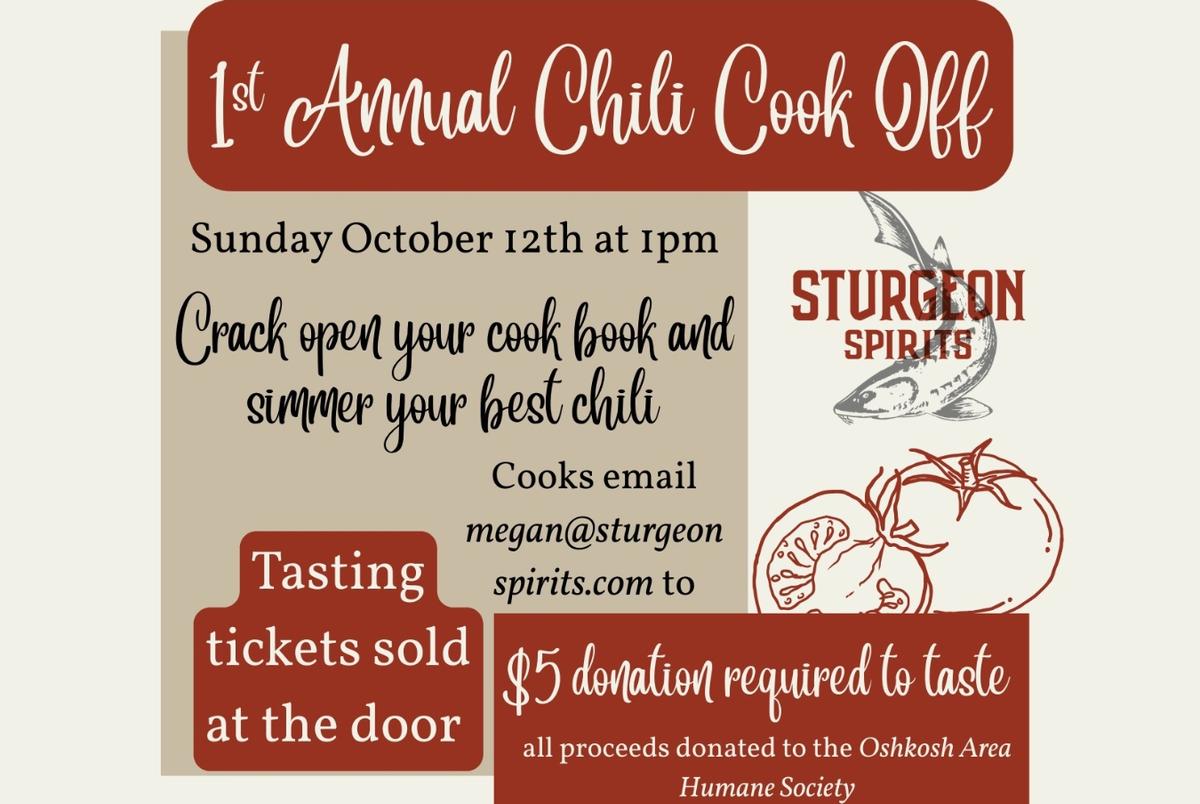 1st Annual Chili Cook Off