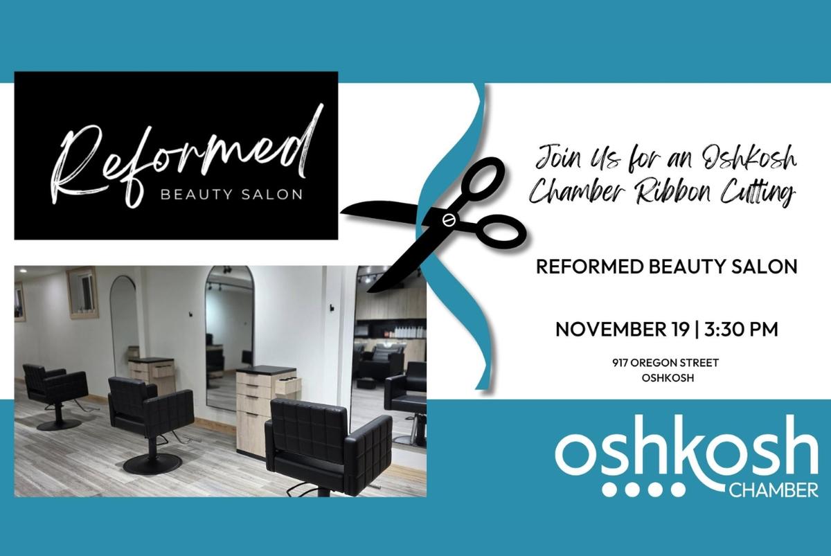 Ribbon Cutting - Reformed Beauty Salon