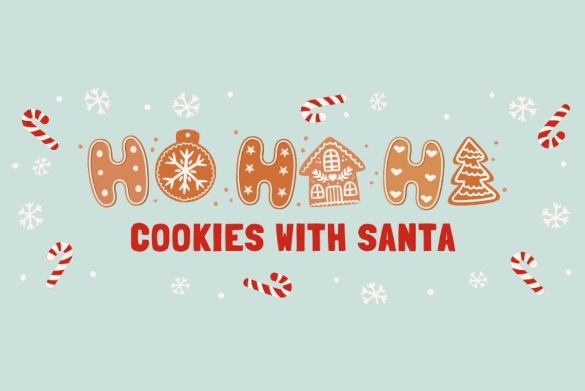 Cookies with Santa