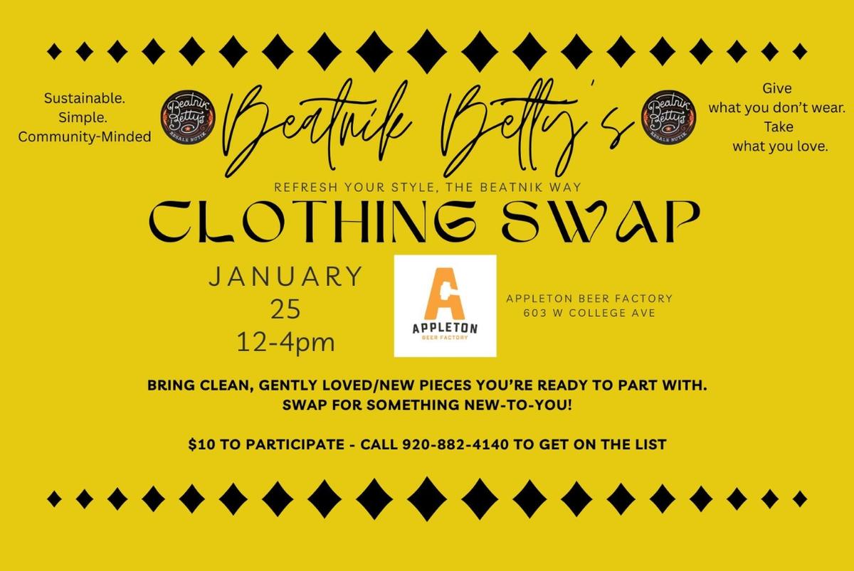 Beatnik Betty's Community Clothing Swap