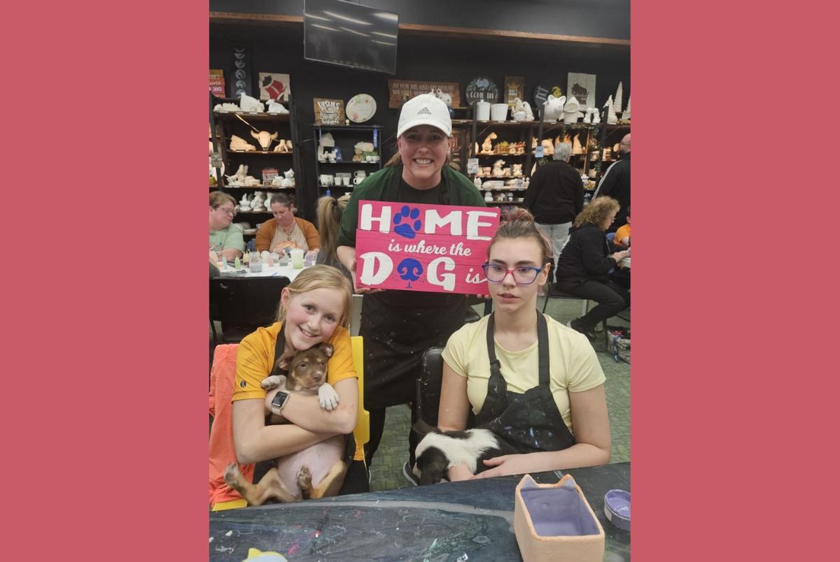 Paint with Puppies Fundraiser