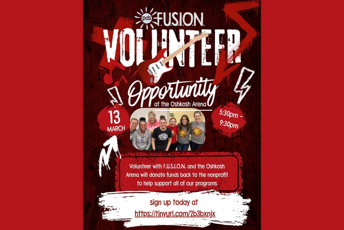 Volunteering at Oshkosh Arena-Queen Tribute Band