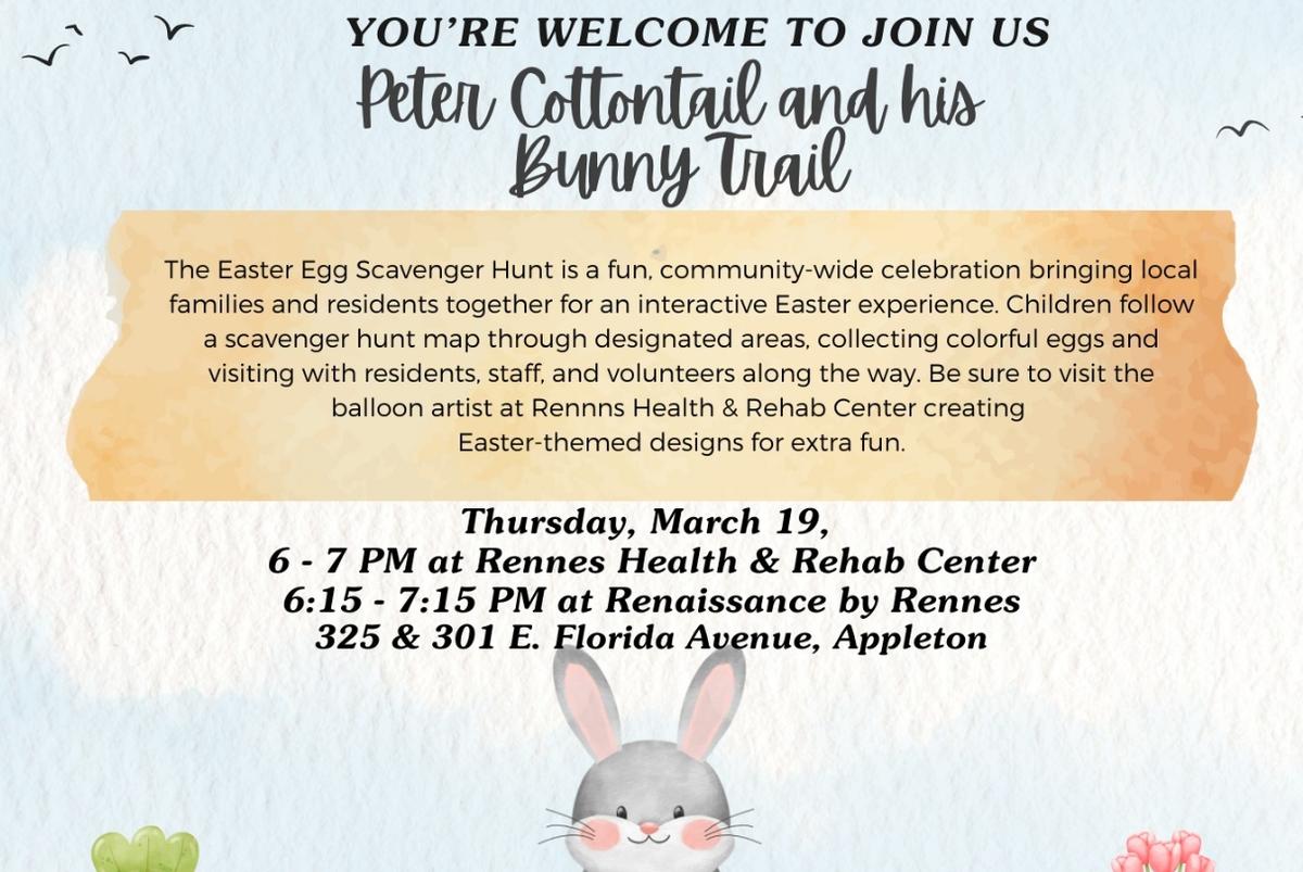 Peter Cottontail and his Bunny Trail