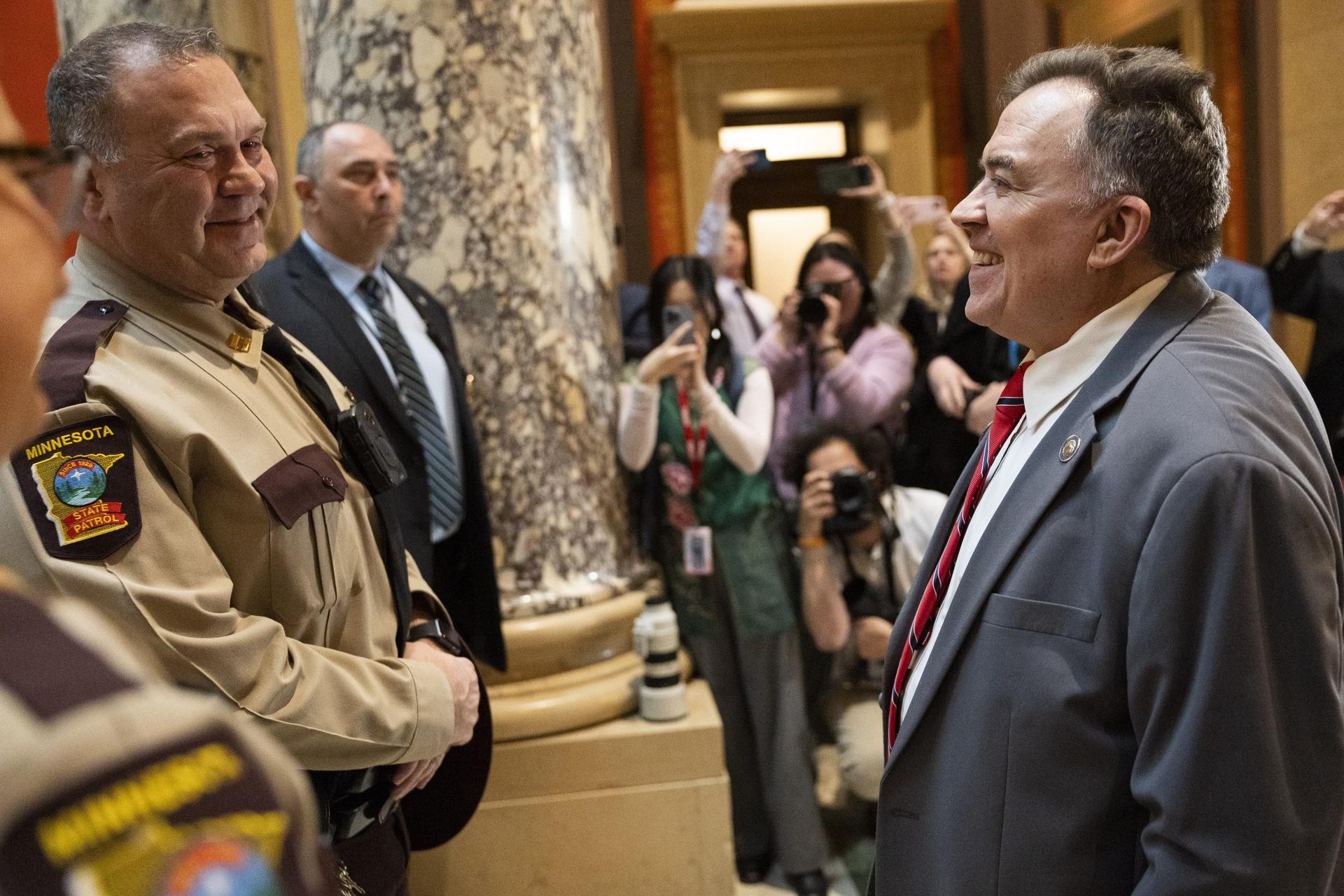 Sen. Hoffman proposes new unit to protect Minnesota lawmakers from political violence