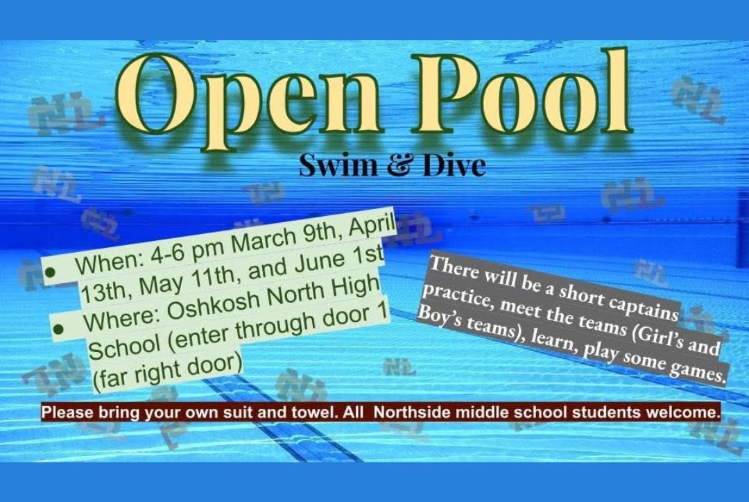 Oshkosh North Swim and Dive Open Pool