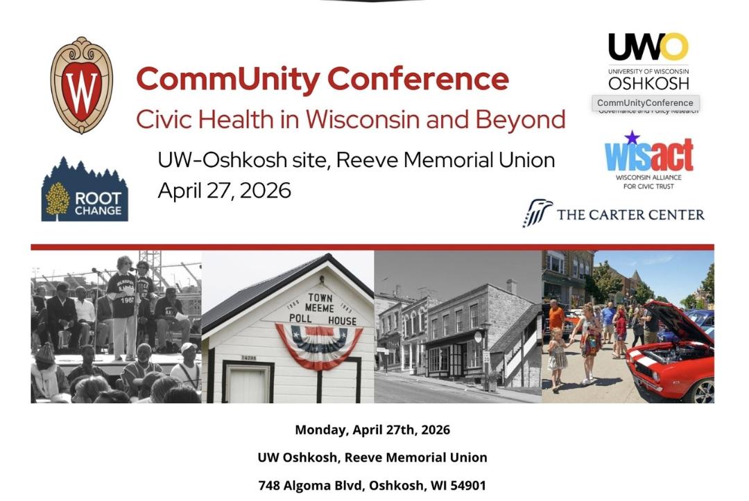 2026 CommUnity Conference: Civic Health in Wisconsin and Beyond
