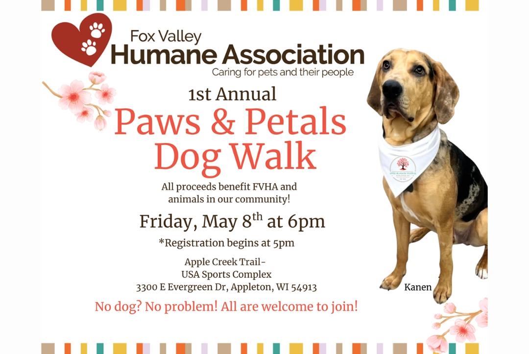 Paws and Petals Dog Walk