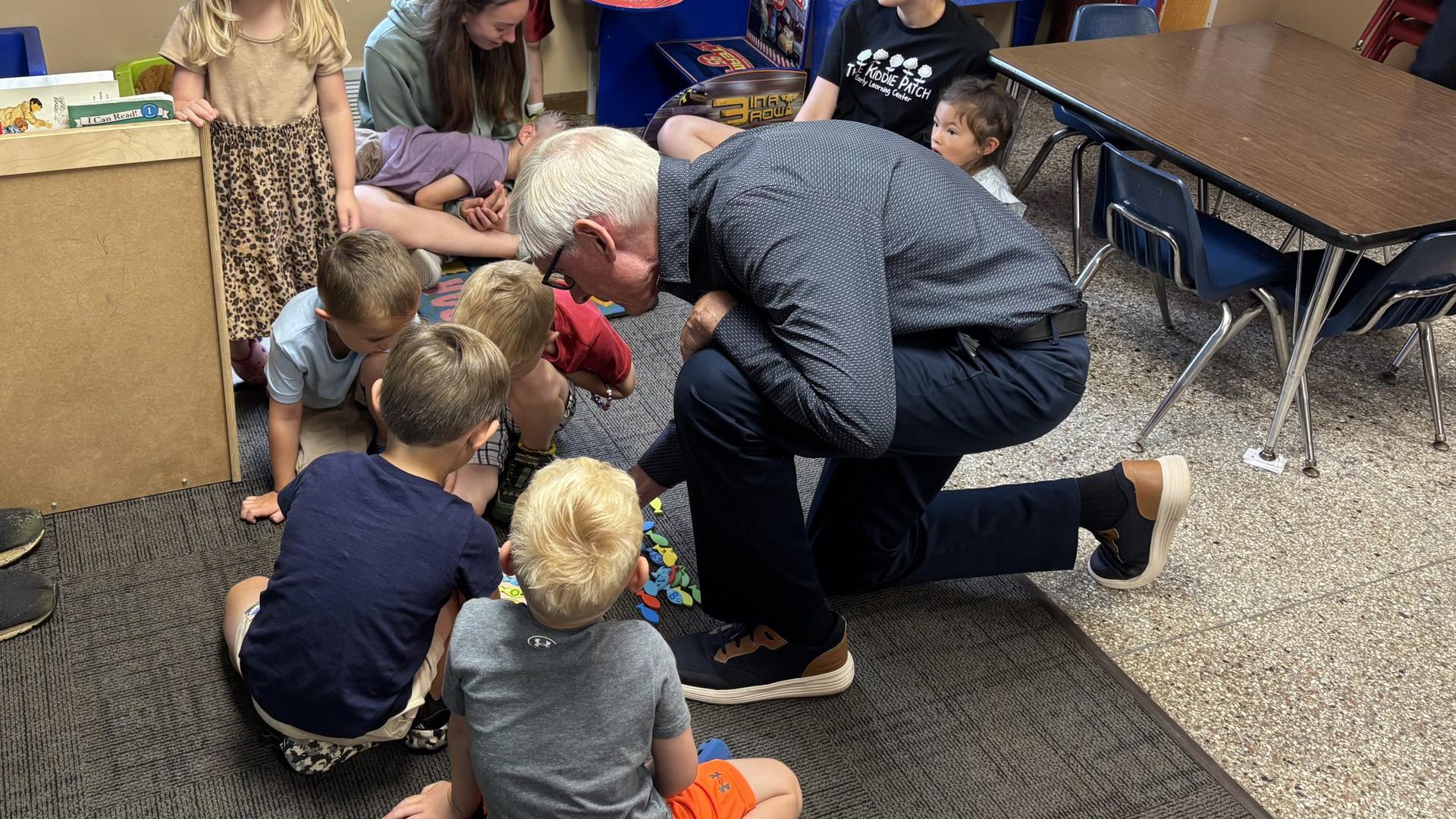 Eau Claire Child Care Center Hosts Governor Tony Evers Visit