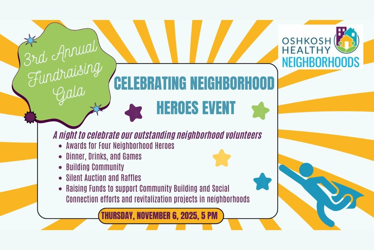 2025 Fall Event: Celebrating Neighborhood Heroes