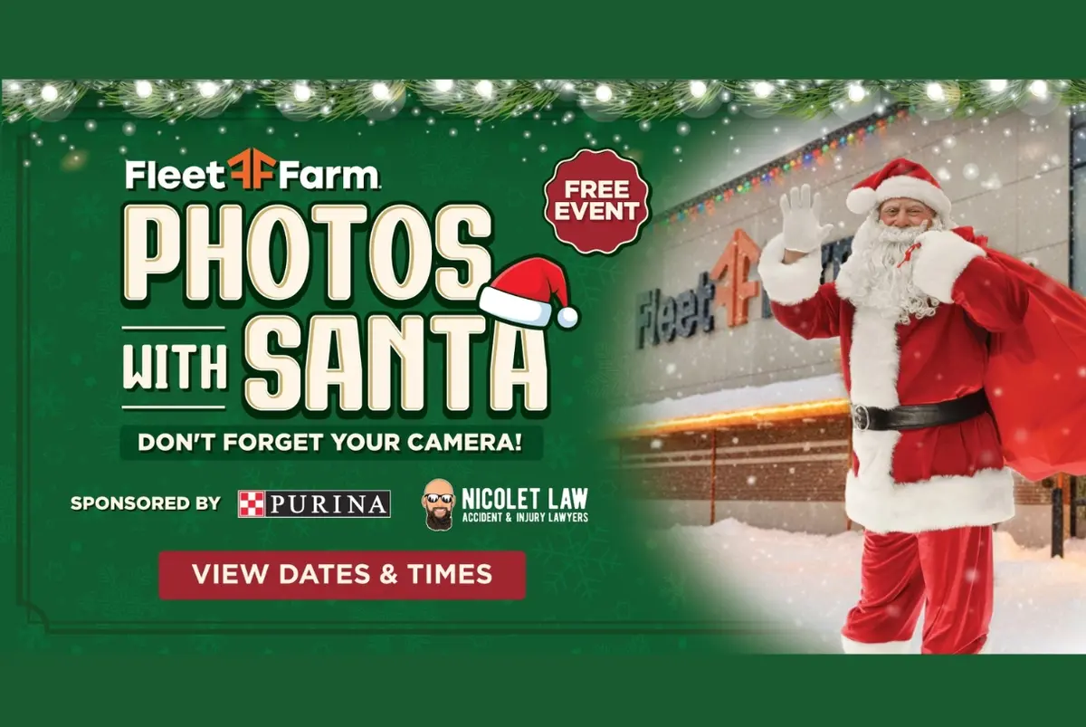Free Pictures with Santa at Fleet Farm
