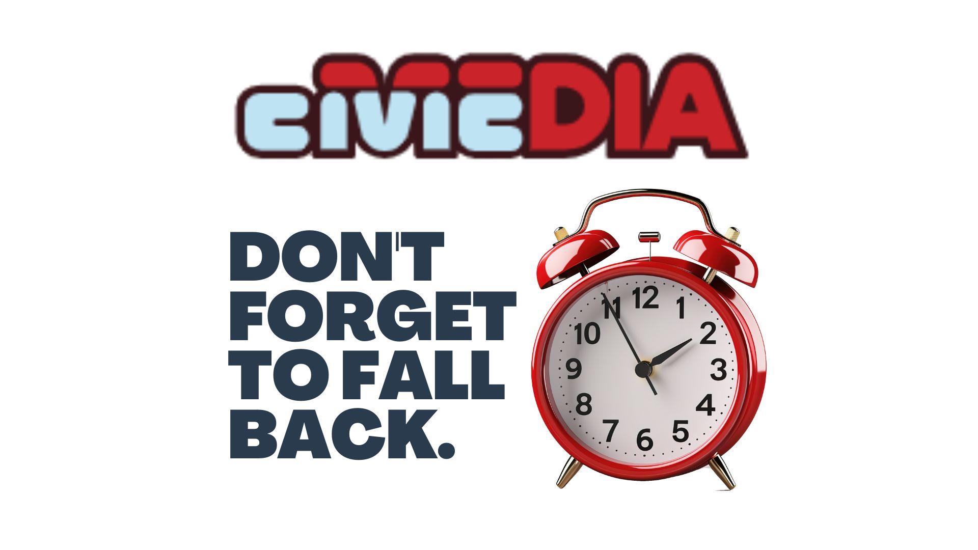 The time changes this weekend, as Daylight-Saving time ends