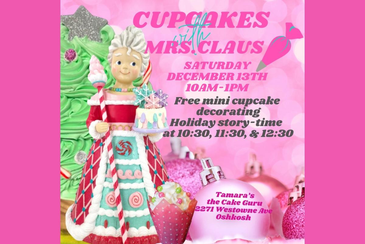 Cupcakes with Mrs. Claus