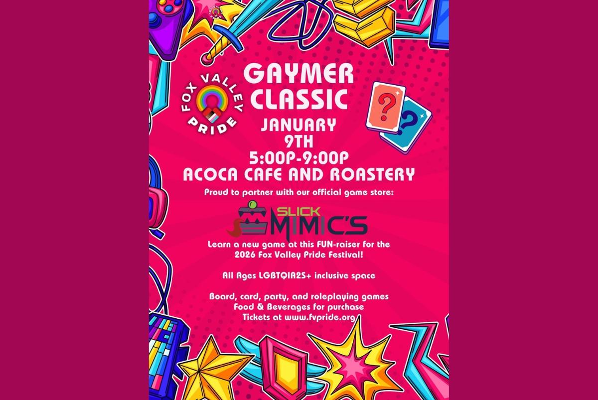 Fox Valley Pride Presents: Gaymer Classic
