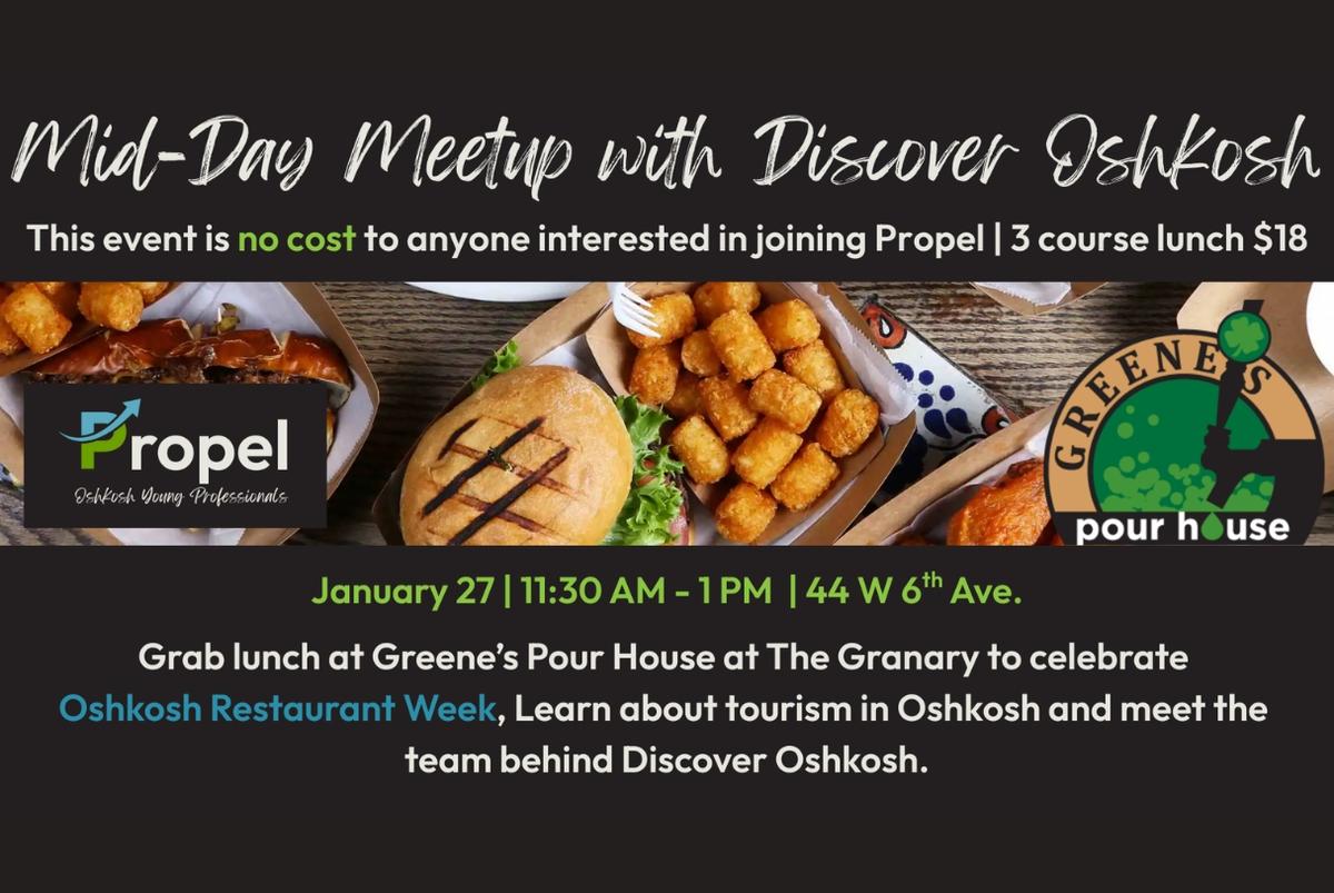 Mid-Day Meet Up with Discover Oshkosh