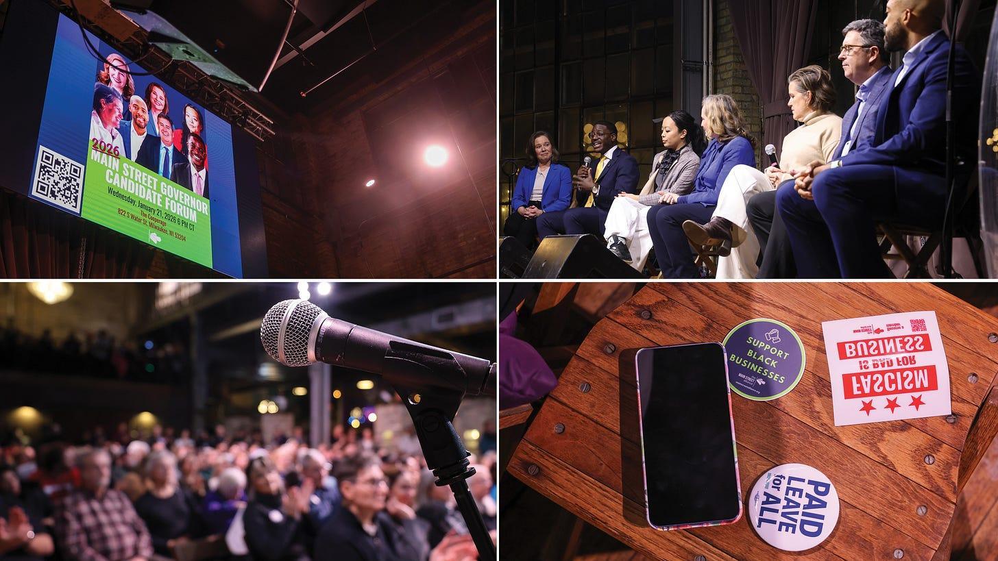 In photos: 2026 Main Street Governor Candidate Forum