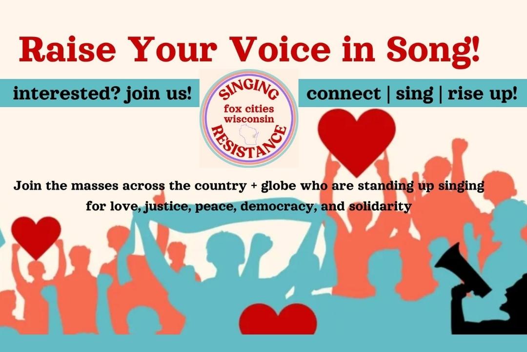 Sing In | Singing Resistance Fox Cities at Tardigrade’s